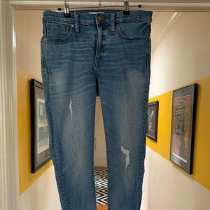 Madewell 9" High-Rise Skinny Women's Blue Jeans